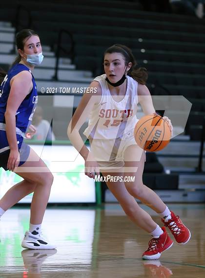Thumbnail 1 in Charlotte Christian vs. South Mecklenburg photogallery.