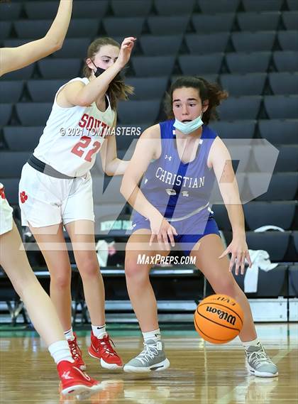 Thumbnail 2 in Charlotte Christian vs. South Mecklenburg photogallery.