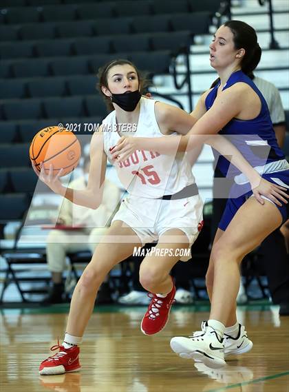 Thumbnail 2 in Charlotte Christian vs. South Mecklenburg photogallery.