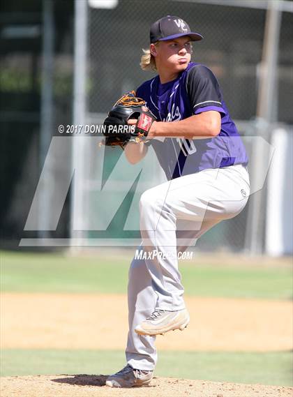 Thumbnail 3 in Woodcrest Christian @ Glendora (CIF SS Division 2 Playoff)   photogallery.