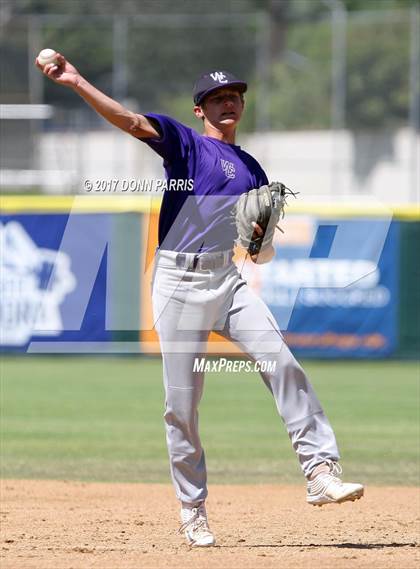 Thumbnail 2 in Woodcrest Christian @ Glendora (CIF SS Division 2 Playoff)   photogallery.