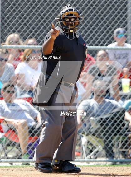 Thumbnail 2 in Woodcrest Christian @ Glendora (CIF SS Division 2 Playoff)   photogallery.