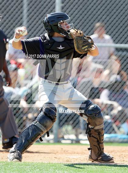 Thumbnail 2 in Woodcrest Christian @ Glendora (CIF SS Division 2 Playoff)   photogallery.