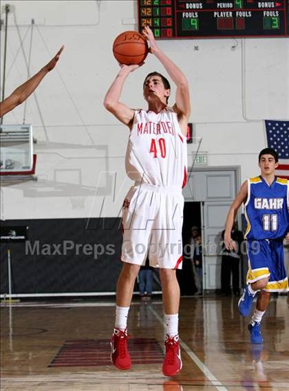 Thumbnail 2 in Mater Dei vs. Gahr (Pangos Dream Classic) photogallery.
