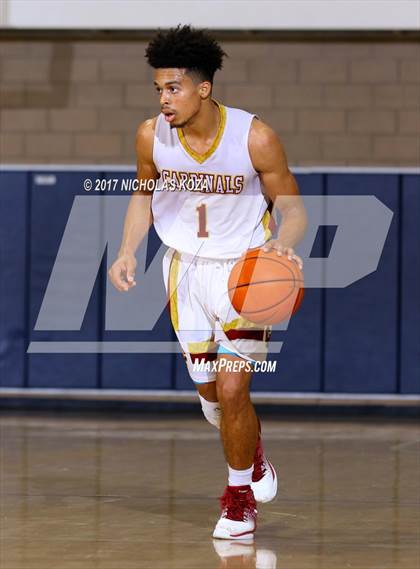 Thumbnail 3 in Cantwell-Sacred Heart vs. Narbonne (MLK Day Showdown) photogallery.