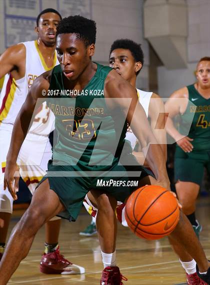 Thumbnail 3 in Cantwell-Sacred Heart vs. Narbonne (MLK Day Showdown) photogallery.