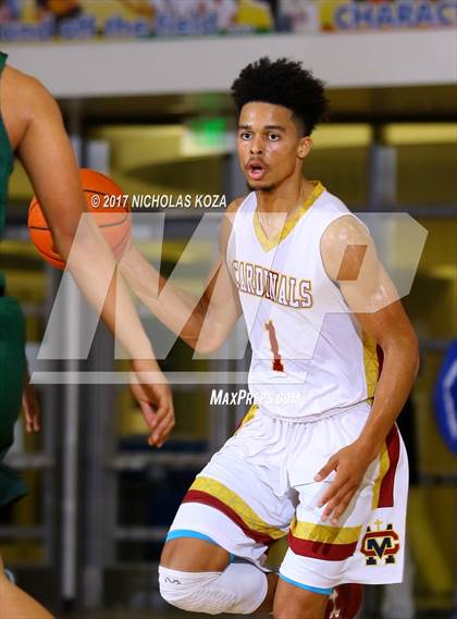 Thumbnail 2 in Cantwell-Sacred Heart vs. Narbonne (MLK Day Showdown) photogallery.