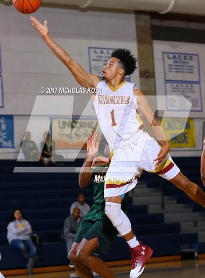 Thumbnail 2 in Cantwell-Sacred Heart vs. Narbonne (MLK Day Showdown) photogallery.