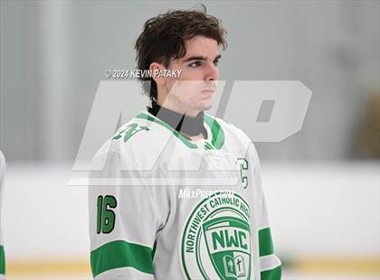 Thumbnail 1 in Notre Dame, Ffd vs. Northwest Catholic (CIAC D1 1st Round) photogallery.