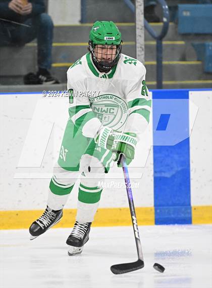 Thumbnail 2 in Notre Dame, Ffd vs. Northwest Catholic (CIAC D1 1st Round) photogallery.