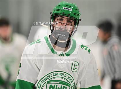 Thumbnail 2 in Notre Dame, Ffd vs. Northwest Catholic (CIAC D1 1st Round) photogallery.