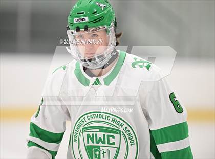 Thumbnail 2 in Notre Dame, Ffd vs. Northwest Catholic (CIAC D1 1st Round) photogallery.