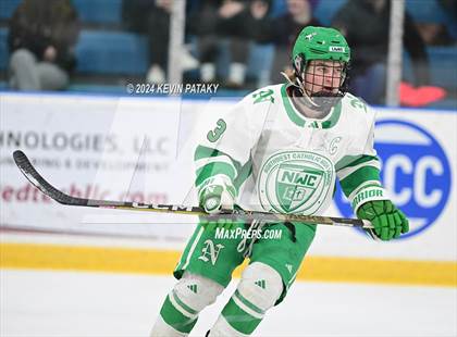 Thumbnail 2 in Notre Dame, Ffd vs. Northwest Catholic (CIAC D1 1st Round) photogallery.