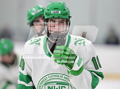 Thumbnail 3 in Notre Dame, Ffd vs. Northwest Catholic (CIAC D1 1st Round) photogallery.
