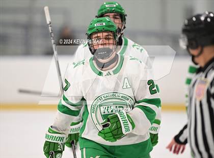 Thumbnail 3 in Notre Dame, Ffd vs. Northwest Catholic (CIAC D1 1st Round) photogallery.
