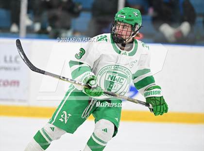 Thumbnail 2 in Notre Dame, Ffd vs. Northwest Catholic (CIAC D1 1st Round) photogallery.