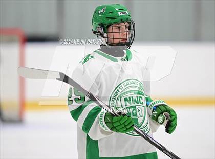 Thumbnail 2 in Notre Dame, Ffd vs. Northwest Catholic (CIAC D1 1st Round) photogallery.