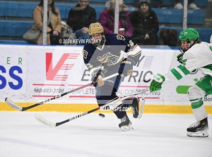 Thumbnail 1 in Notre Dame, Ffd vs. Northwest Catholic (CIAC D1 1st Round) photogallery.