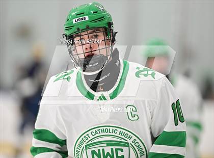 Thumbnail 2 in Notre Dame, Ffd vs. Northwest Catholic (CIAC D1 1st Round) photogallery.