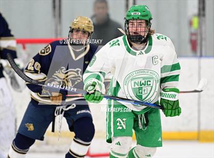 Thumbnail 2 in Notre Dame, Ffd vs. Northwest Catholic (CIAC D1 1st Round) photogallery.