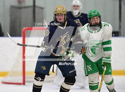 Thumbnail 3 in Notre Dame, Ffd vs. Northwest Catholic (CIAC D1 1st Round) photogallery.