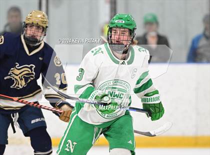 Thumbnail 2 in Notre Dame, Ffd vs. Northwest Catholic (CIAC D1 1st Round) photogallery.