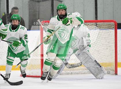 Thumbnail 2 in Notre Dame, Ffd vs. Northwest Catholic (CIAC D1 1st Round) photogallery.