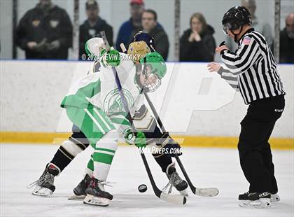 Thumbnail 2 in Notre Dame, Ffd vs. Northwest Catholic (CIAC D1 1st Round) photogallery.
