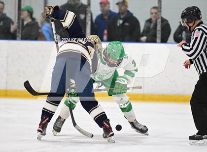 Thumbnail 3 in Notre Dame, Ffd vs. Northwest Catholic (CIAC D1 1st Round) photogallery.