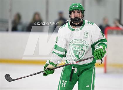 Thumbnail 2 in Notre Dame, Ffd vs. Northwest Catholic (CIAC D1 1st Round) photogallery.