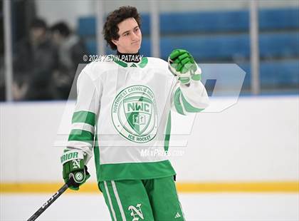 Thumbnail 2 in Notre Dame, Ffd vs. Northwest Catholic (CIAC D1 1st Round) photogallery.