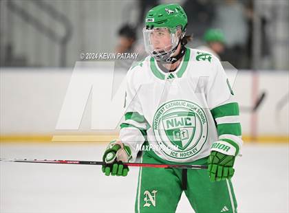 Thumbnail 2 in Notre Dame, Ffd vs. Northwest Catholic (CIAC D1 1st Round) photogallery.