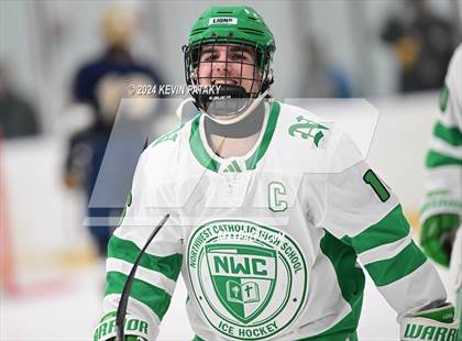 Thumbnail 2 in Notre Dame, Ffd vs. Northwest Catholic (CIAC D1 1st Round) photogallery.
