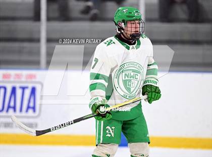 Thumbnail 2 in Notre Dame, Ffd vs. Northwest Catholic (CIAC D1 1st Round) photogallery.