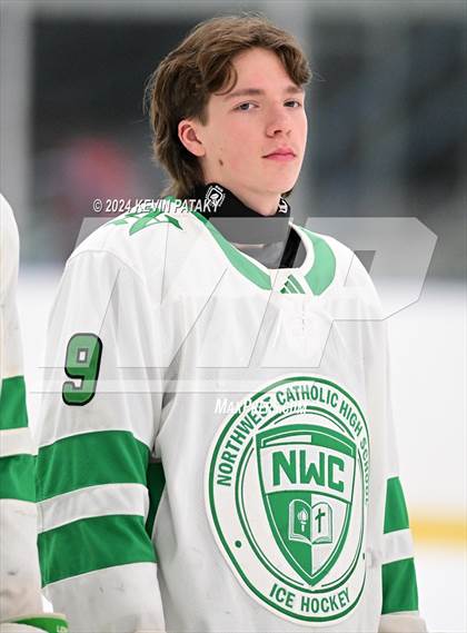 Thumbnail 2 in Notre Dame, Ffd vs. Northwest Catholic (CIAC D1 1st Round) photogallery.