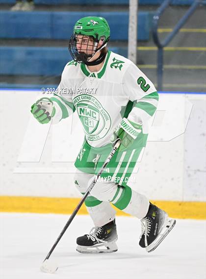 Thumbnail 2 in Notre Dame, Ffd vs. Northwest Catholic (CIAC D1 1st Round) photogallery.