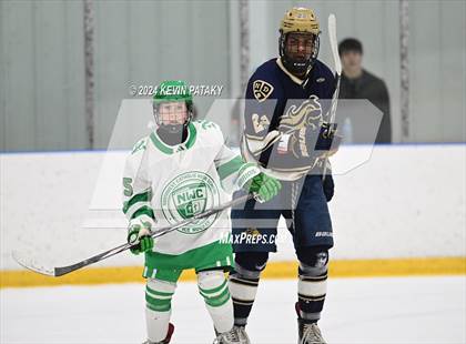 Thumbnail 2 in Notre Dame, Ffd vs. Northwest Catholic (CIAC D1 1st Round) photogallery.