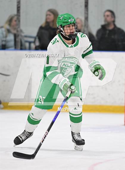 Thumbnail 2 in Notre Dame, Ffd vs. Northwest Catholic (CIAC D1 1st Round) photogallery.