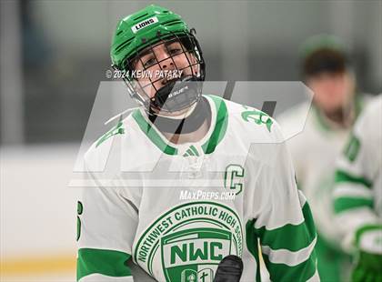 Thumbnail 3 in Notre Dame, Ffd vs. Northwest Catholic (CIAC D1 1st Round) photogallery.
