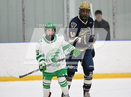Thumbnail 3 in Notre Dame, Ffd vs. Northwest Catholic (CIAC D1 1st Round) photogallery.