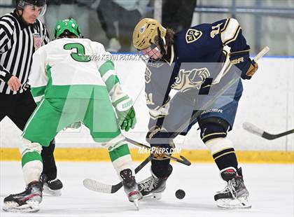 Thumbnail 2 in Notre Dame, Ffd vs. Northwest Catholic (CIAC D1 1st Round) photogallery.
