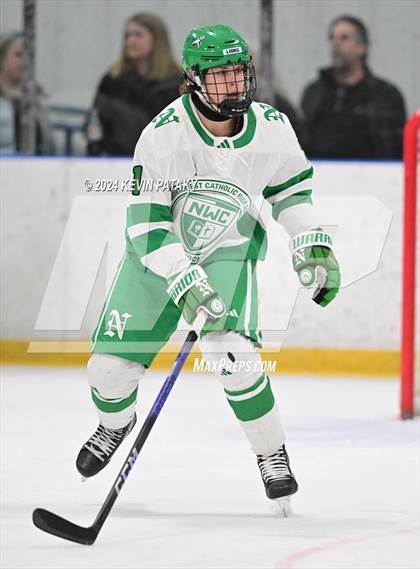 Thumbnail 3 in Notre Dame, Ffd vs. Northwest Catholic (CIAC D1 1st Round) photogallery.