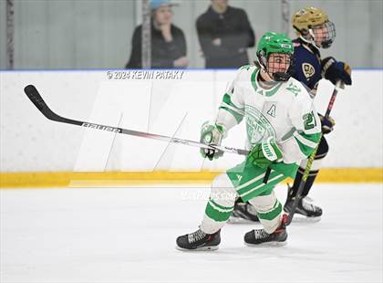 Thumbnail 2 in Notre Dame, Ffd vs. Northwest Catholic (CIAC D1 1st Round) photogallery.
