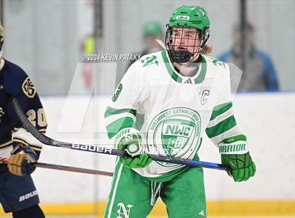 Thumbnail 3 in Notre Dame, Ffd vs. Northwest Catholic (CIAC D1 1st Round) photogallery.