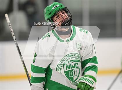 Thumbnail 2 in Notre Dame, Ffd vs. Northwest Catholic (CIAC D1 1st Round) photogallery.