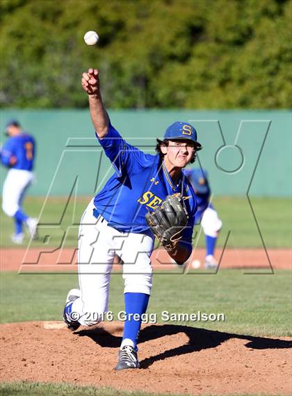 Thumbnail 1 in Serra vs St. Mary's (Boras Classic North) photogallery.