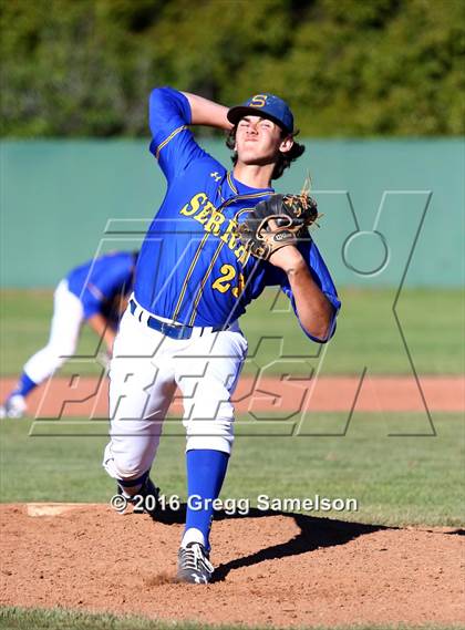 Thumbnail 2 in Serra vs St. Mary's (Boras Classic North) photogallery.