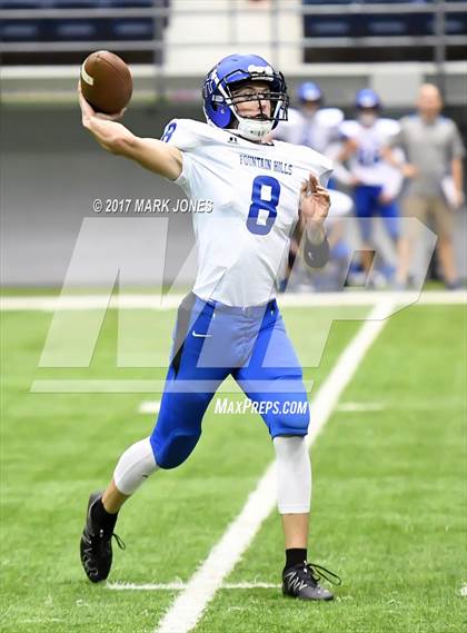 Thumbnail 3 in Northwest Christian vs. Fountain Hills (Kick-Off Classic) photogallery.