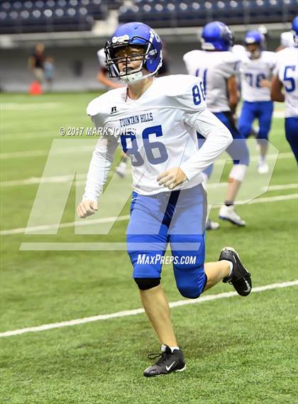 Thumbnail 2 in Northwest Christian vs. Fountain Hills (Kick-Off Classic) photogallery.