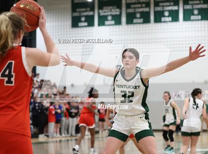 Thumbnail 2 in Pentucket Regional vs. Pope Francis Prep (MIAA Division 3 Round of 32) photogallery.